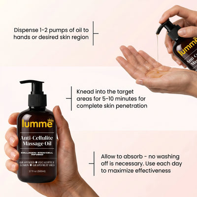 Lumme Anti-Cellulite Massage Oil (240ml)