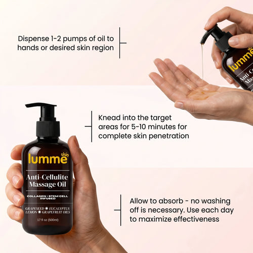 Lumme Anti-Cellulite Massage Oil (240ml)